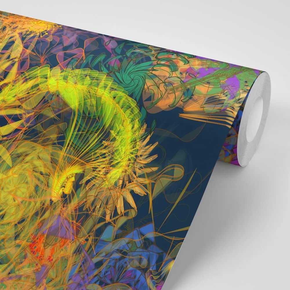 Carta da parati – Arte astratta colorata