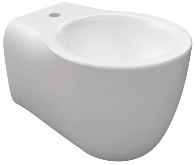 Bidet sospeso bianco opaco ergo L 36.5 x H 36 x P 51 cm