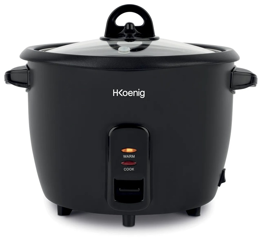 Cuociriso 0,8 L H.Koenig nero