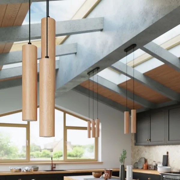 Sollux SL.1012 - Lampadario a sospensione con filo LINO 3xGU10/40W/230V