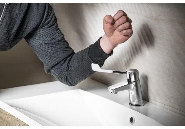 Sapho - Miscelatore per lavabo LEA 15,4 cm cromo lucido