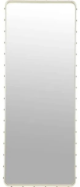 Adnet Wall Mirror Rectangular 70x180 Cream - GUBI