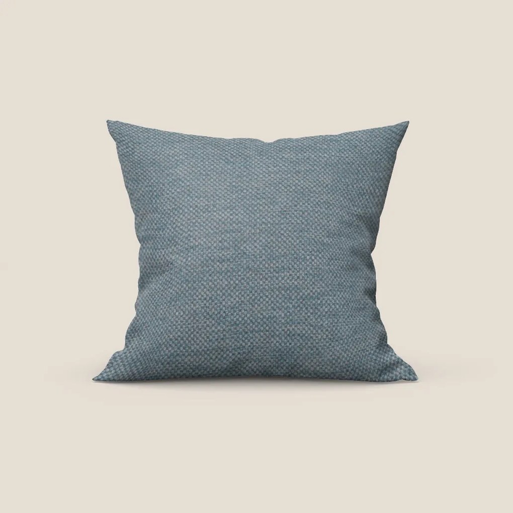 Tauro cuscino disponibile in diversi colori in tessuto misto cotone smacchiabile T18 azzurro