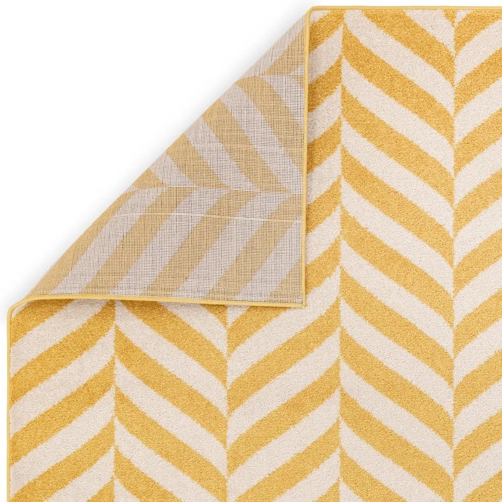 Tappeto giallo 230x160 cm Muse - Asiatic Carpets