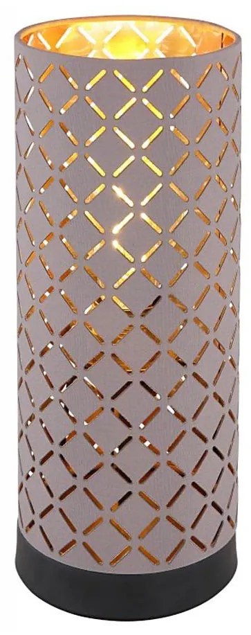 Globo 15584T1 - Lampada da tavolo CINDY 1xE27/40W/230V