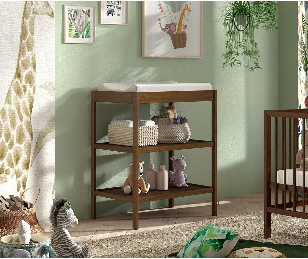 Fasciatoio in legno di faggio marrone Dino - Vipack