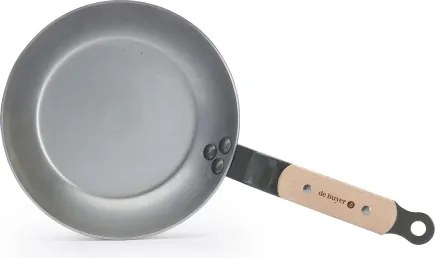 De Buyer 5710.20 - Padella MINERAL B BOIS 20 cm in acciaio