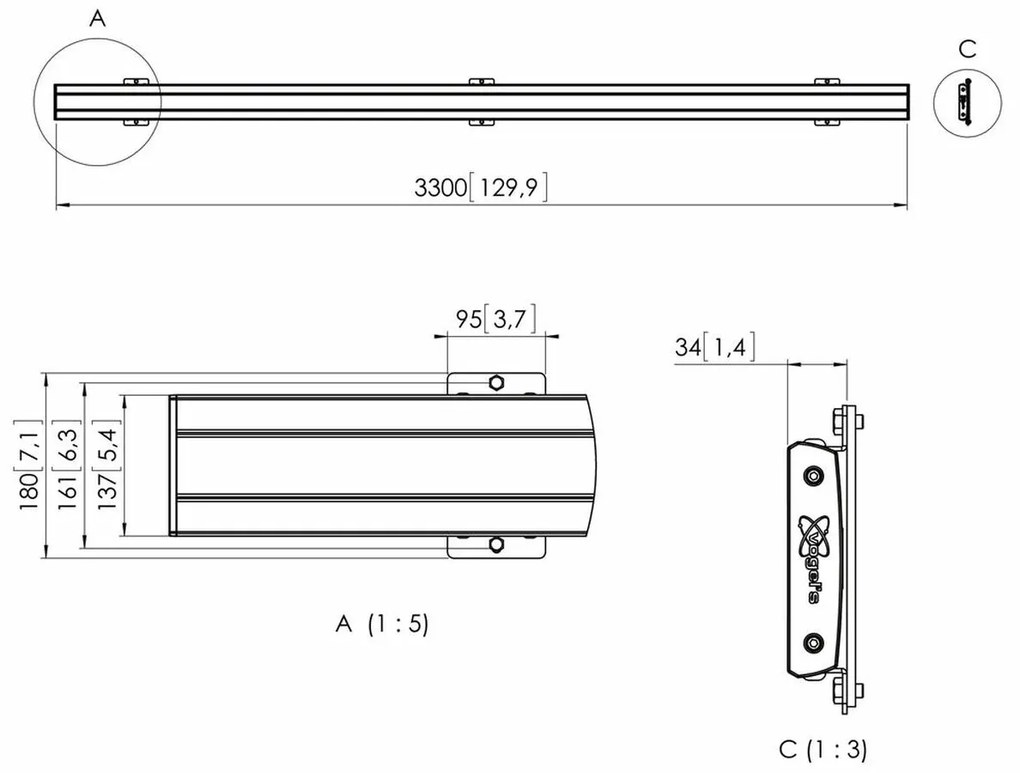 Supporto TV Vogel's PFB3433B