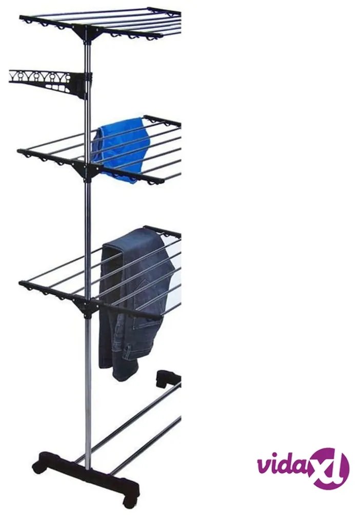 Bathroom Solutions Stendibiancheria a Torre Autoportante 80x57x165 cm