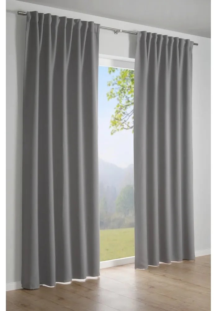 Tenda oscurante grigia 140x245 cm Dimout - Gardinia