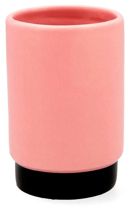 Portaspazzolini da Denti Quid Cabinet Ceramica Rosa