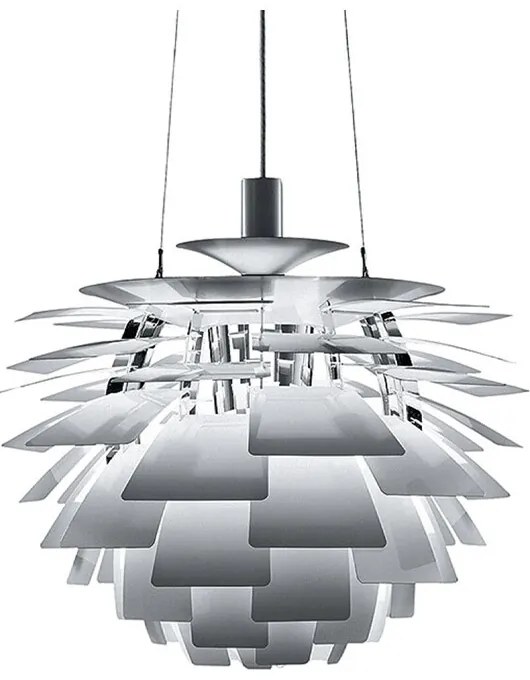 Louis Poulsen - PH Artichoke Lampada a Sospensione Ø480 Stainless Steel Louis Poulsen