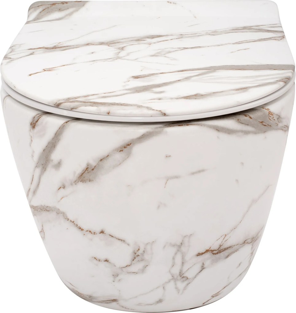 Vaso WC sospeso Rea Carlos Slim Lava Mat Mini