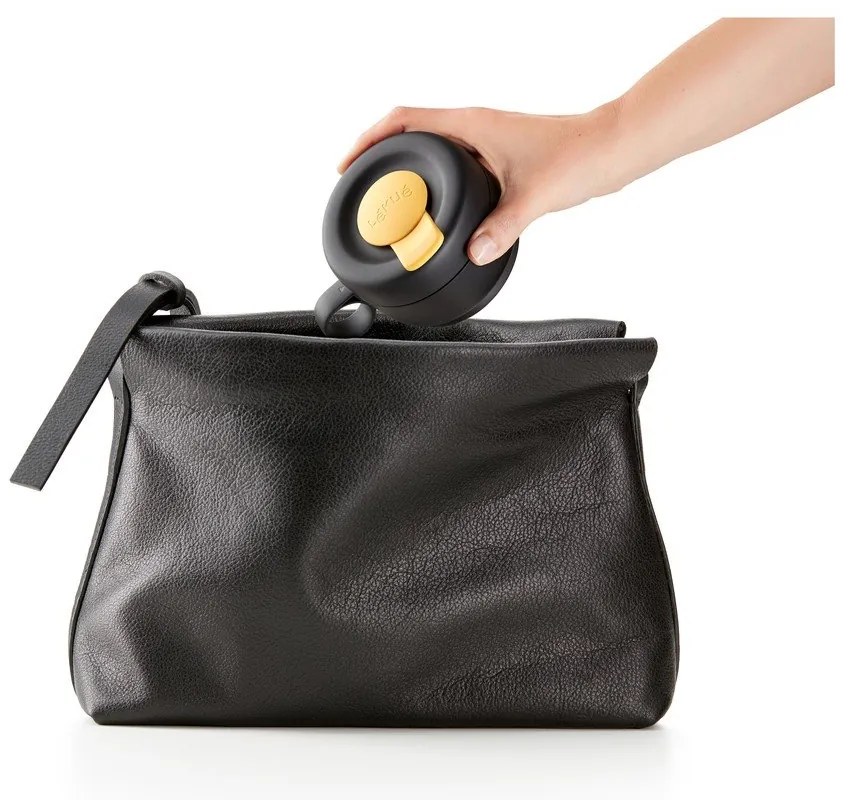 Tazza termica nera 400 ml To Go – Lékué