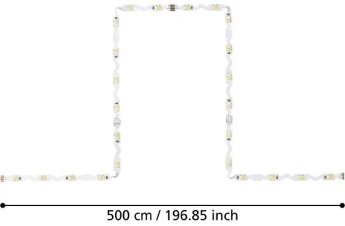 Eglo 99722 - Striscia LED Dimmerabile 5m LED/23W/24/230V 2700-6500K + TC