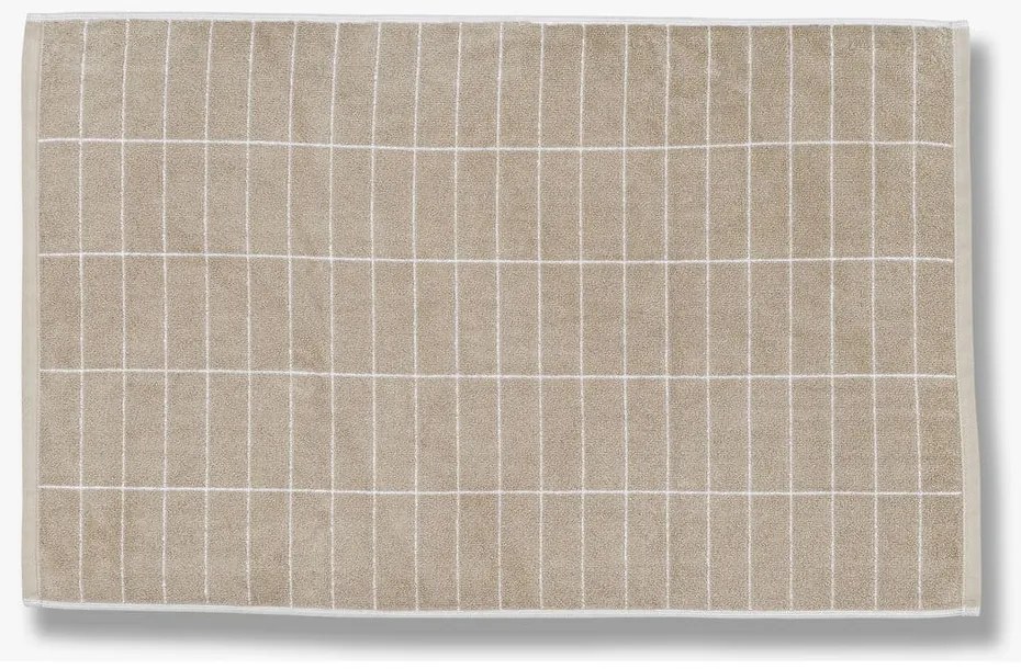 Tappeto da bagno beige 50x80 cm Tile Stone - Mette Ditmer Denmark