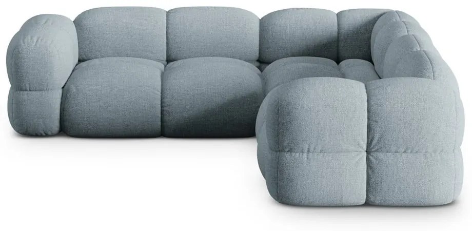 Divano angolare azzurro Loretto – Cosmopolitan Design