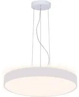 Lampadario pendente cerchio 60cm LED 65W MENKAR 600 lampada UP DOWN sospensione 2 temperature 230V COLORE BIANCO