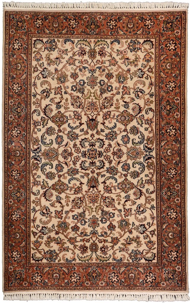 Persian Tappeto orientale 170x110 Beige (Indian) Annodato A Mano