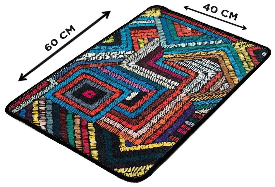 Tappeto da bagno 60x40 cm Maglie - Foutastic