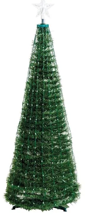 Figura natalizia illuminata natalizio 234 lampadine multicolore H 150 cm