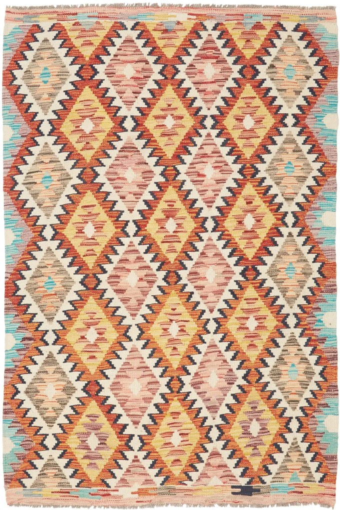 Kilim Tappeto 120x170 (Pakistan) Tessuto A Mano