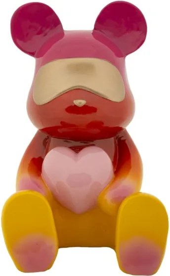 Orsetto Rainbow Seduto Cm 21,5X20,5X32