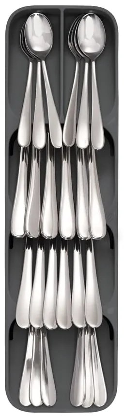 Portaposate grigio in plastica 11 x 39,5 cm Duo – Joseph Joseph