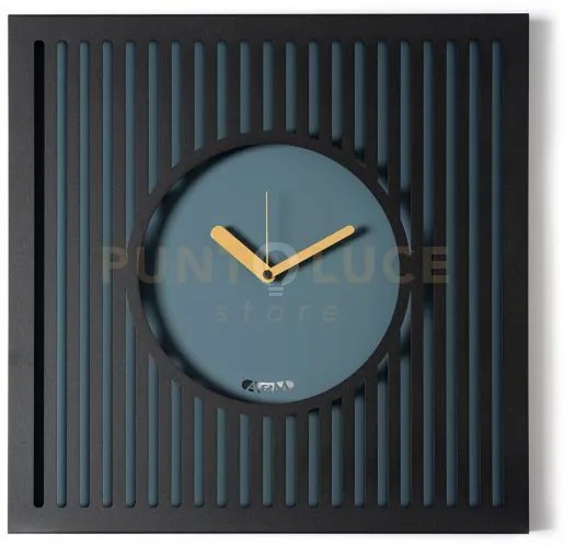 Orologio da parete elegante tiffany grande nero,petrolio