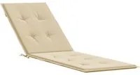 Cuscino per Sdraio Beige (75+105)x50x3 cm cod mxl 54859