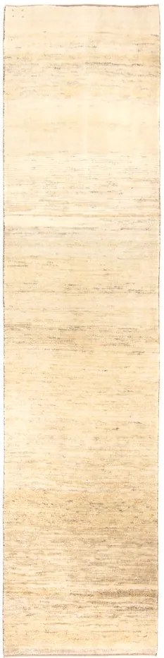 Gabbeh Tappeto 70 x 280 Beige (Iran) Annodato A Mano