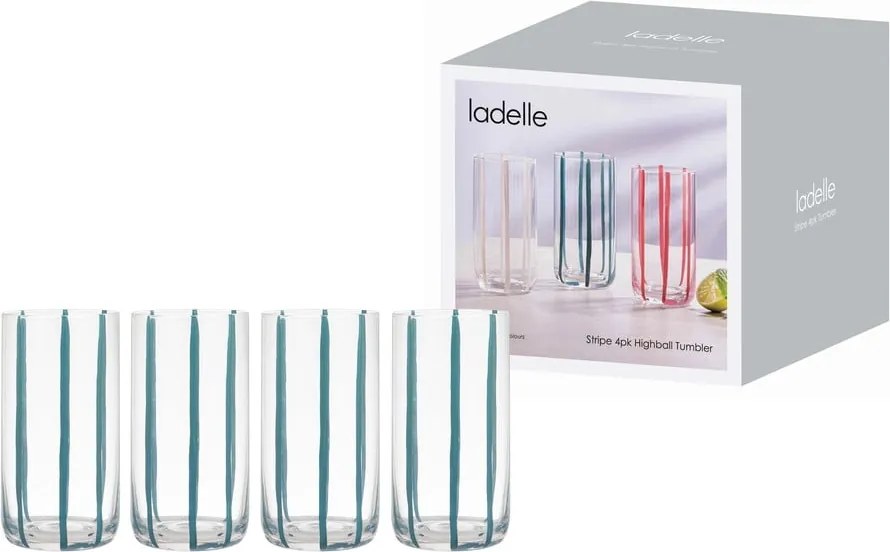 Set di bicchieri 4 pz 450 ml Stripe – Ladelle