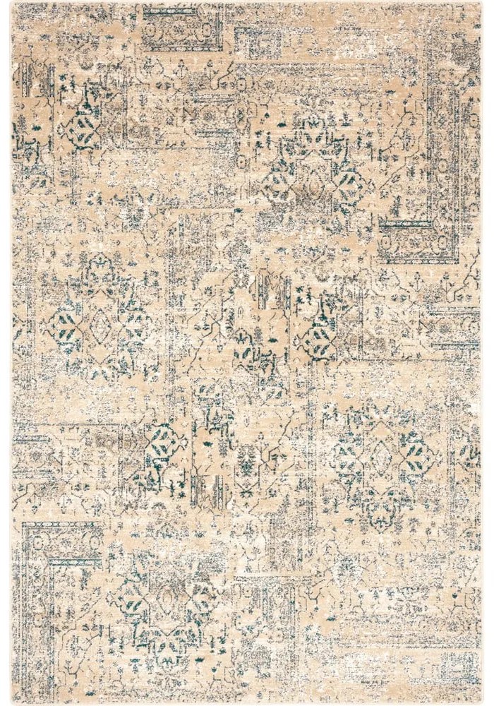 Tappeto in lana beige 133x180 cm Medley - Agnella