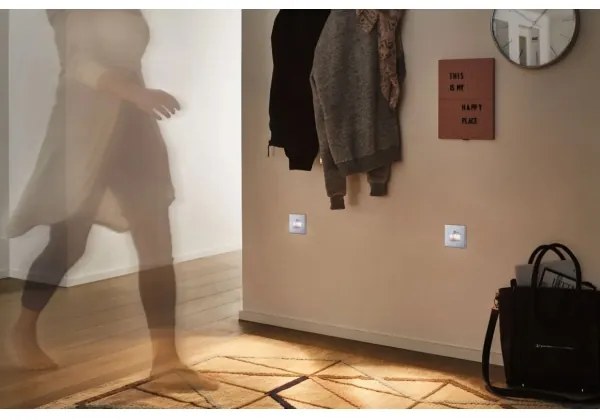 Paulmann&nbsp; 93134 - LED/1,2W Illuminazione scale con sensore EDGE 230V cromo