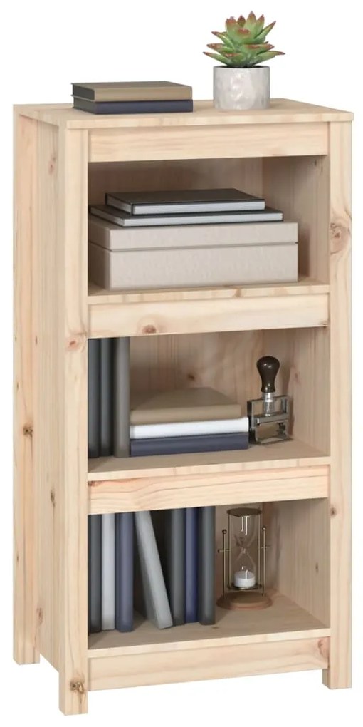 Libreria 50x35x97 cm in Legno Massello di Pino