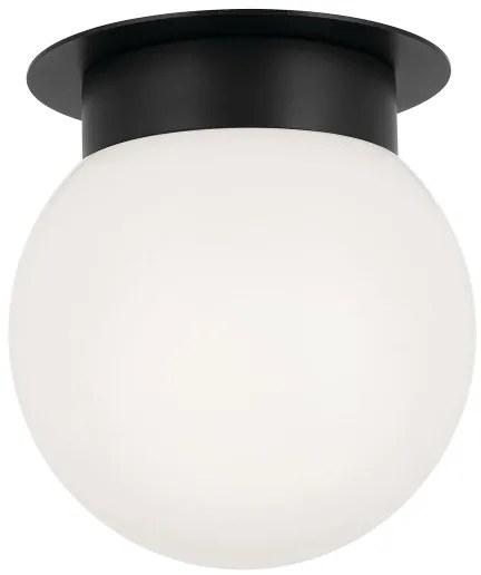 Kichler KL-ALBERS-F-G-BK - Plafoniera ALBERS 1x E27/40W/230V, Ø 20,3 cm, nero