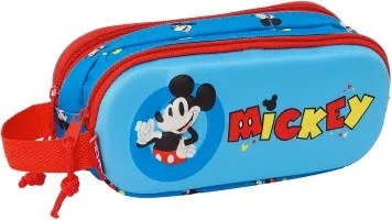 Portaoggetti Doppio Mickey Mouse Clubhouse Azzurro 21 x 8 x 6 cm 3D