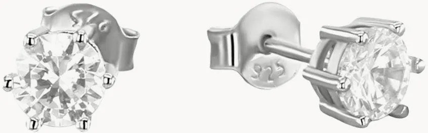 Orecchini in argento con zirconi Jane