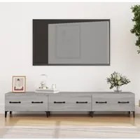 Mobile TV Grigio Sonoma 150x34,5x30 cm in Legno Multistrato cod mxl 26400