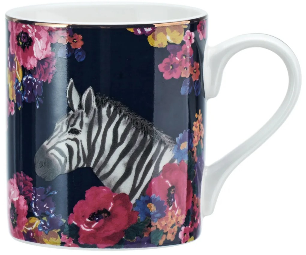 Tazza zebra fiori Wild at heart porcellana Mikasa