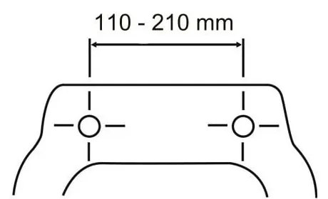 Sedile per WC in cartone, 44 x 37,5 cm Portugal - Wenko