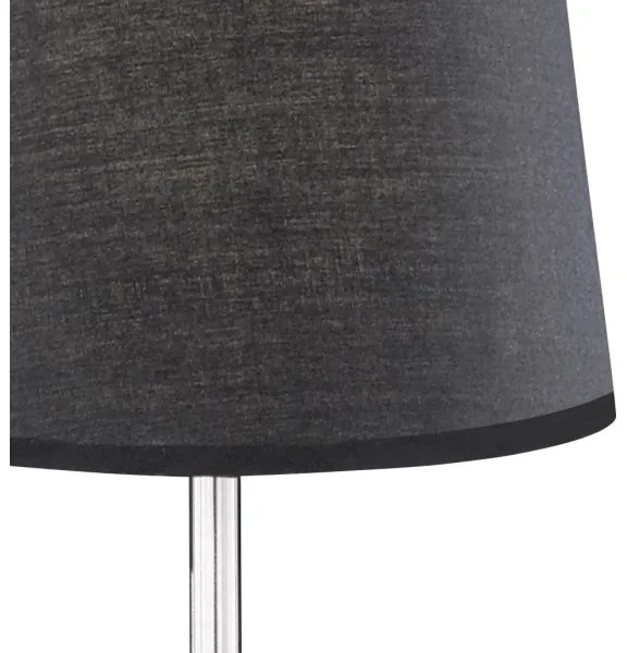 Wofi 8324.01.10.0000 - Lampada da tavolo CESENA 1xE14/42W/230V nero