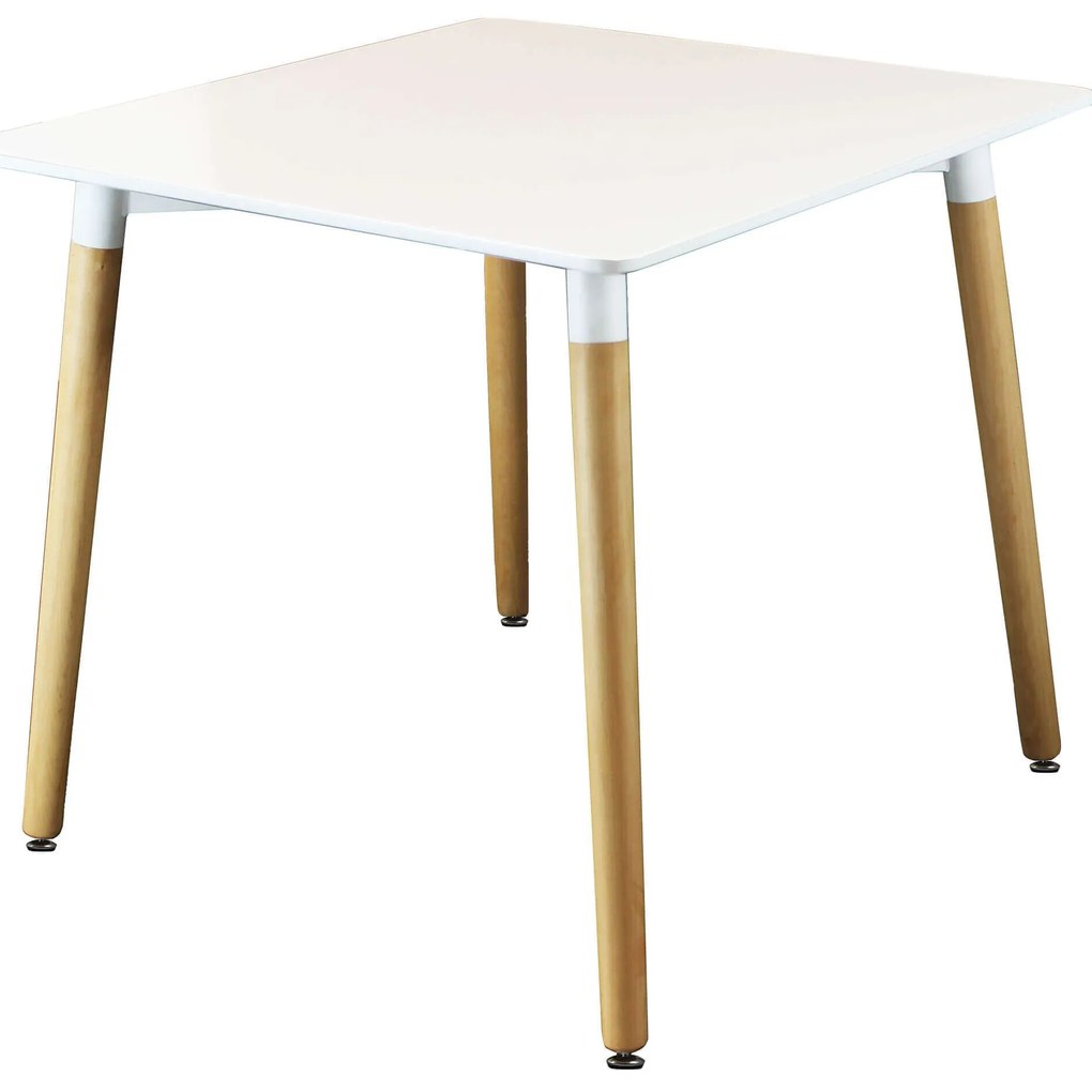 THOMAS - tavolo da pranzo scandinavo quadrato 80x80