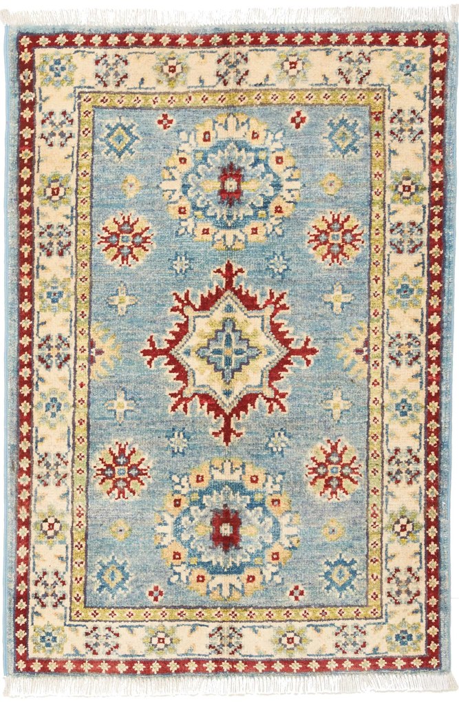 Kazak Tappeto orientale 90x60 (Afghanistan) Annodato A Mano