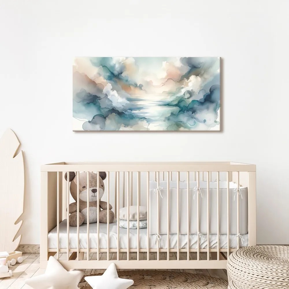 Quadro su tela – Tra le braccia delle nuvole