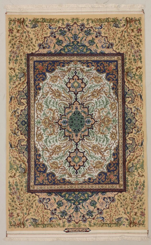 Isfahan Tappeto persiano 170x110 (Iran) Annodato A Mano