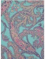 Tapete Patara von Osborne & Little - Jade/ Sapphire/ Fuchsia