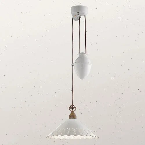 Il Fanale  Fior di pizzo  1-light pendant lamp - 065.11 OC