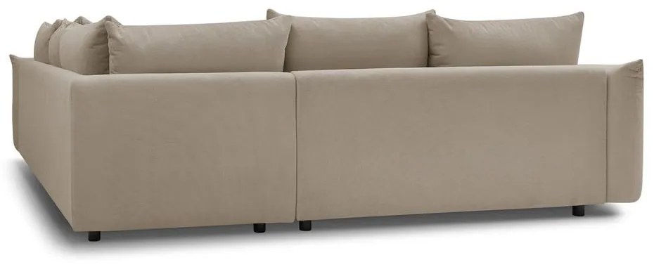 Divano angolare beige Ernest – Bobochic Paris