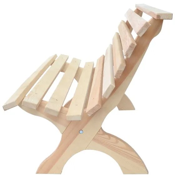 Panchina da giardino in legno Retro - Rojaplast